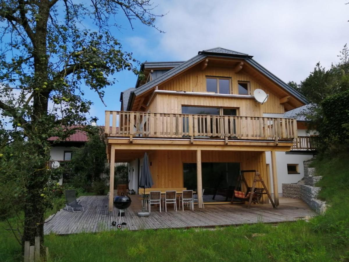 Attersee-Chalet Angermann Familie Spalt Steinbach am Attersee Exterior foto